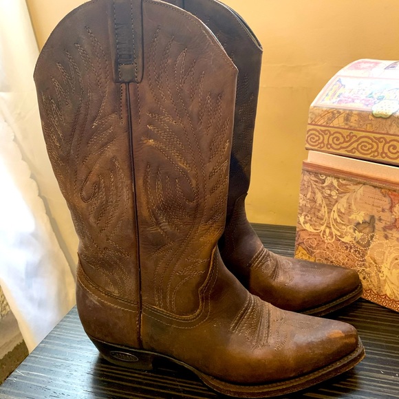 Loblan Female cowboy boots - Picture 1 of 5